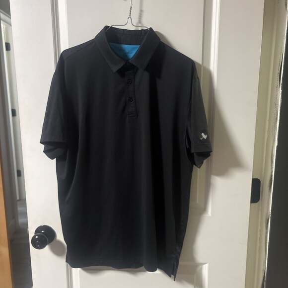 Birdie Bound Other - Birdie Bound Black Golf Polo size L